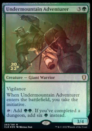 Undermountain Adventurer (260) [Prerelease Cards]