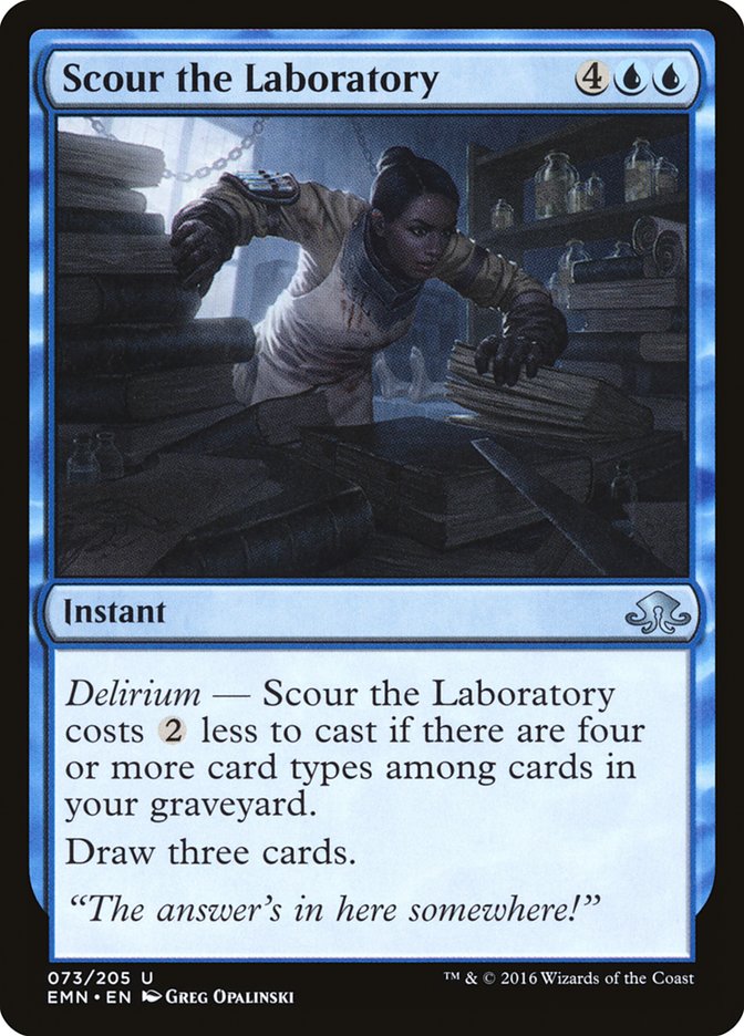 Scour the Laboratory (73) [Eldritch Moon]