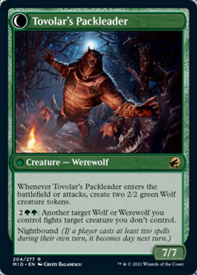 Tovolar's Huntmaster (204) [Innistrad: Midnight Hunt]