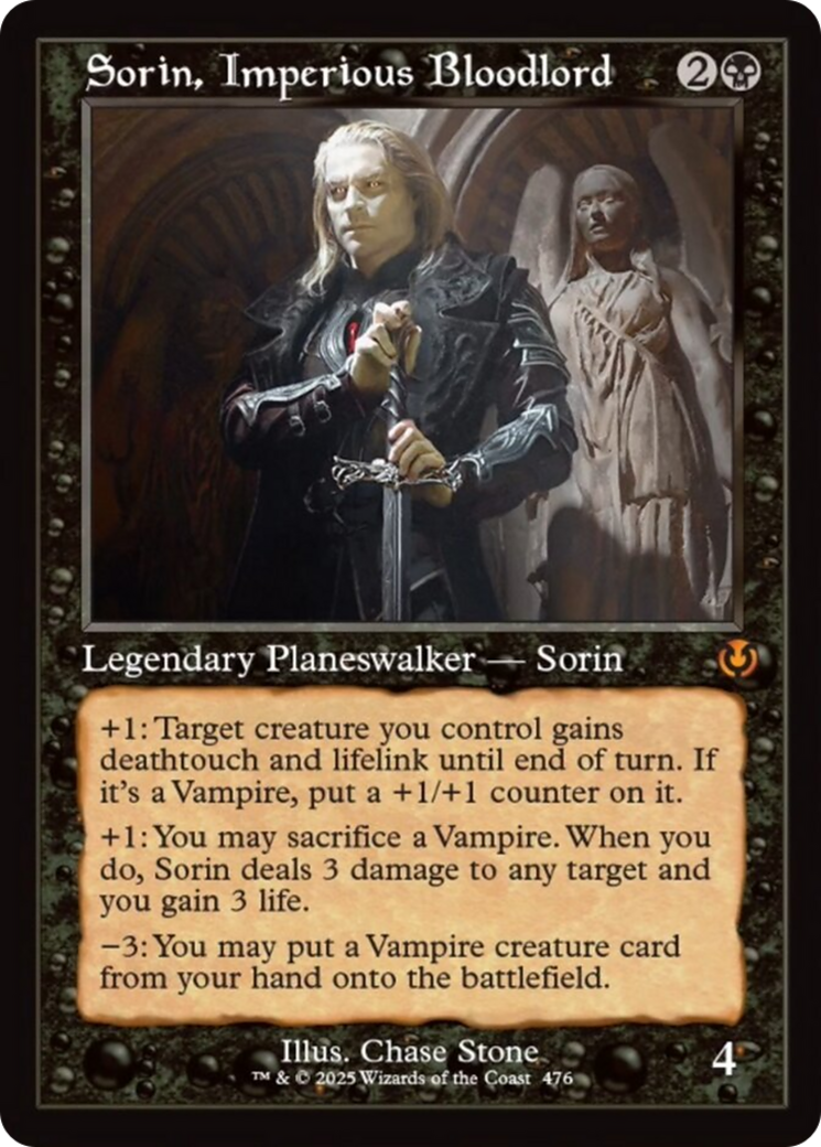 Sorin, Imperious Bloodlord (Retro Frame) (476) [Innistrad Remastered]