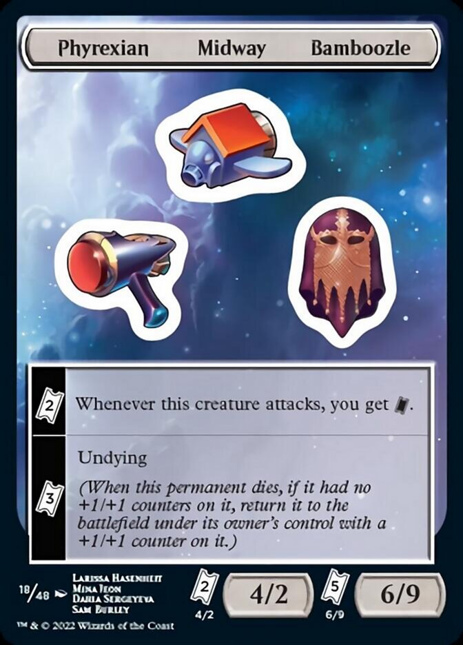 Phyrexian Midway Bamboozle (18) [Unfinity]
