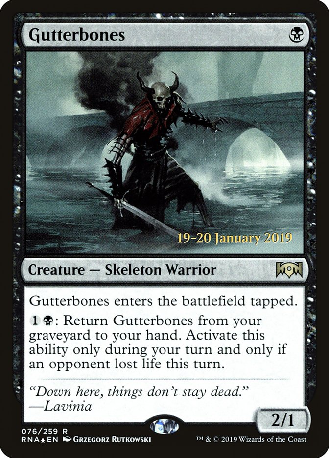 Gutterbones (76) [Prerelease Cards]