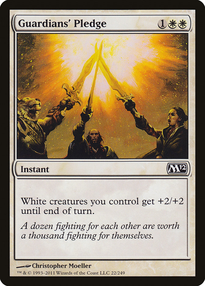 Guardians' Pledge (22) [Magic 2012 (M12)]