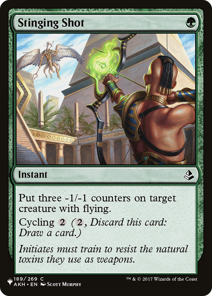 Stinging Shot (189/269) [The List Reprints]