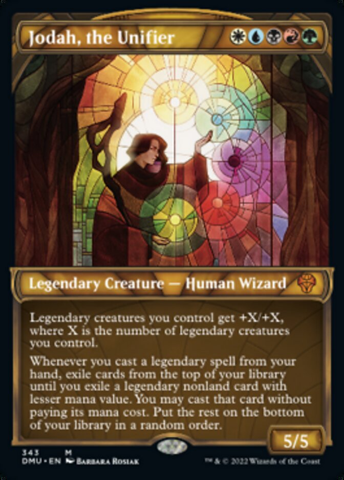 Jodah, the Unifier (Textured Foil) (343) [Dominaria United]