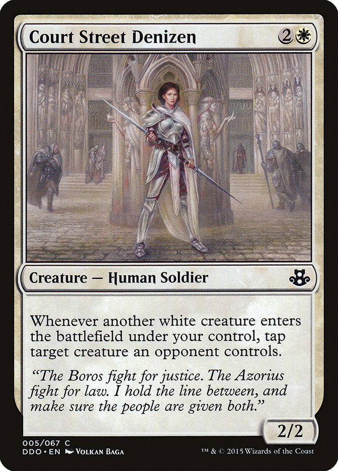 Court Street Denizen (5) [Duel Decks: Elspeth vs. Kiora]
