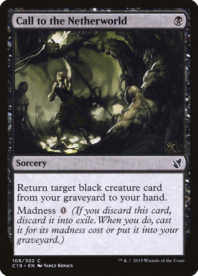 Call to the Netherworld (108) [Commander 2019]
