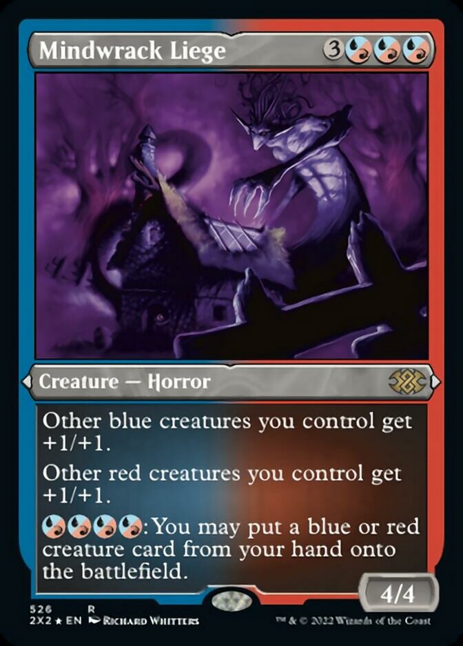 Mindwrack Liege (Foil Etched) (526) [Double Masters 2022]