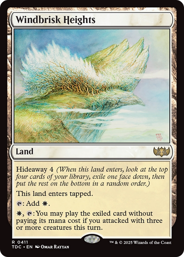 Windbrisk Heights (411) [Commander: Tarkir: Dragonstorm]