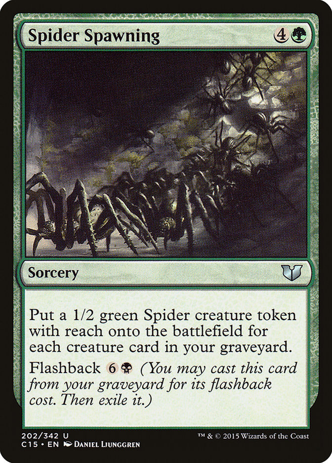 Spider Spawning (202) [Commander 2015]