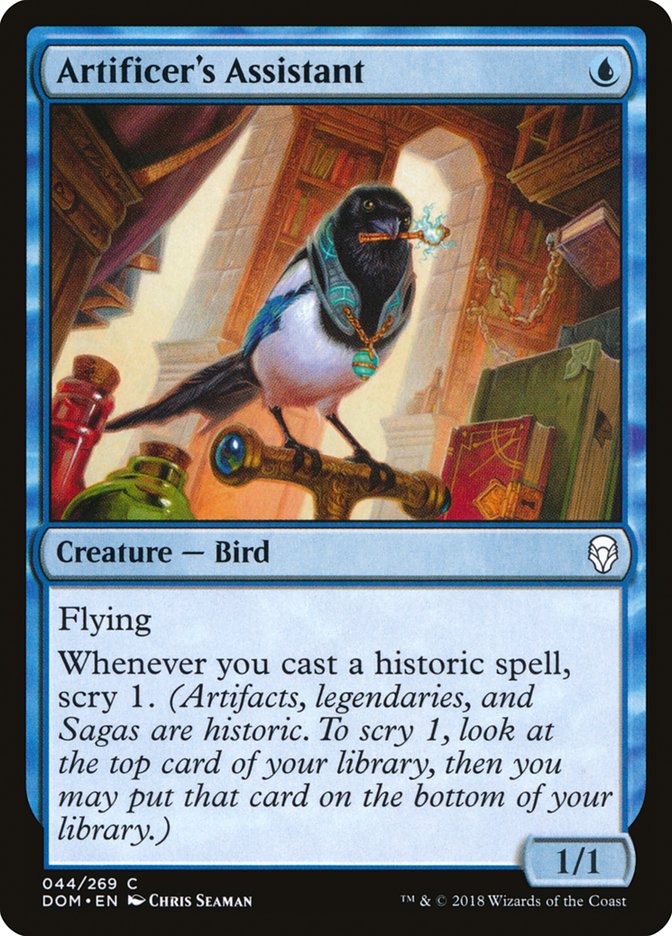 Artificer's Assistant (44) [Dominaria]
