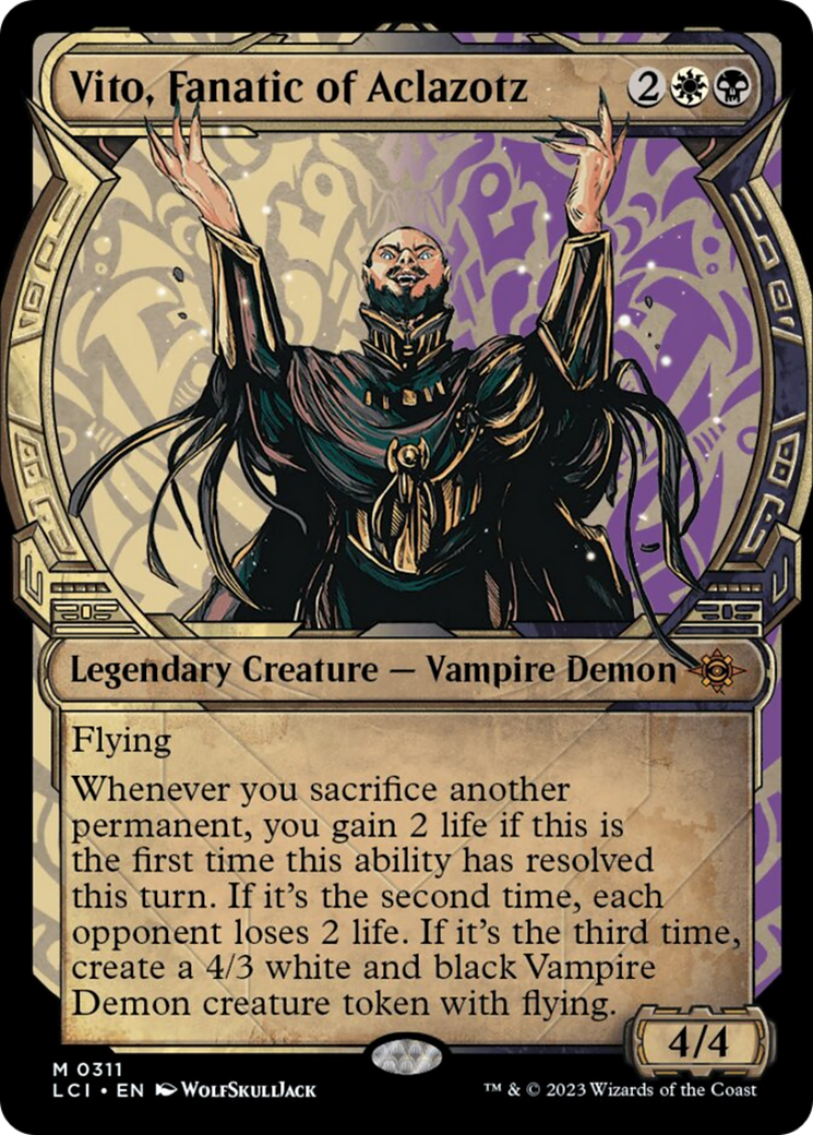 Vito, Fanatic of Aclazotz (Showcase) (311) [The Lost Caverns of Ixalan]