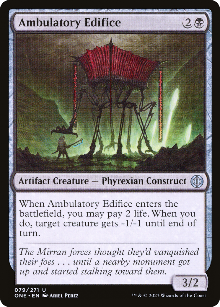 Ambulatory Edifice (79) [Phyrexia: All Will Be One]