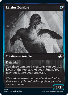 Larder Zombie (58) [Innistrad: Double Feature]