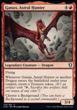 Ganax, Astral Hunter (176) [Commander Legends: Battle for Baldur's Gate]