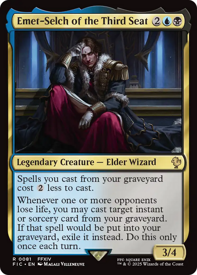 Emet-Selch of the Third Seat (81) [Commander: FINAL FANTASY]