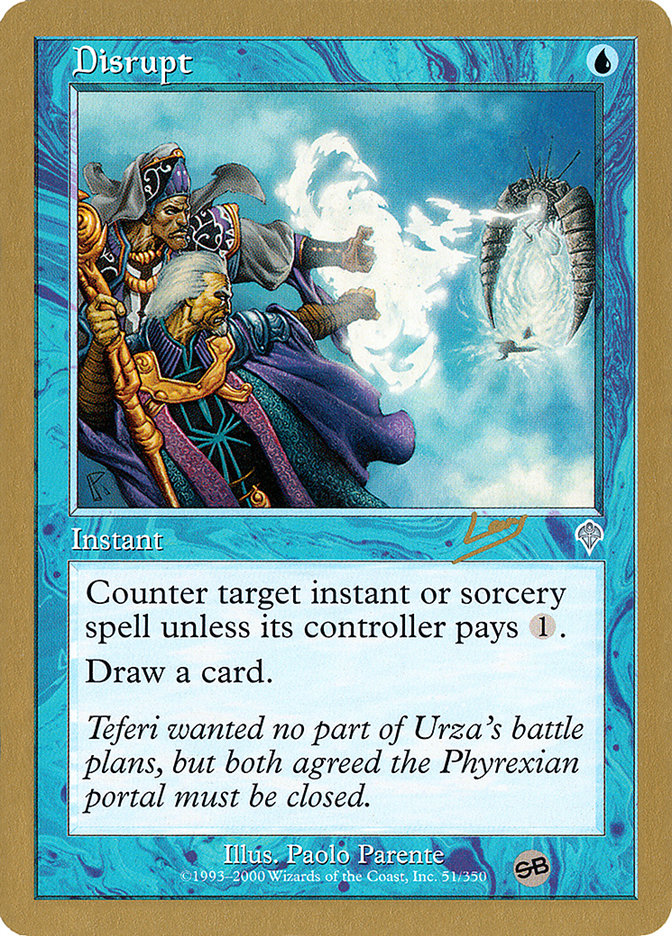 Disrupt - 2002 Raphael Levy (INV) (SB) [World Championship Decks]