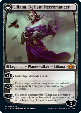 Liliana, Heretical Healer (1) [Commander Collection: Black]