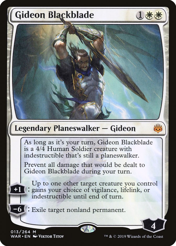 Gideon Blackblade (13) [War of the Spark]