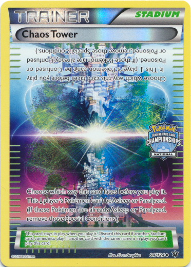 Chaos Tower - 94/124 (National Championships) (094/124) [League & Championship Cards]