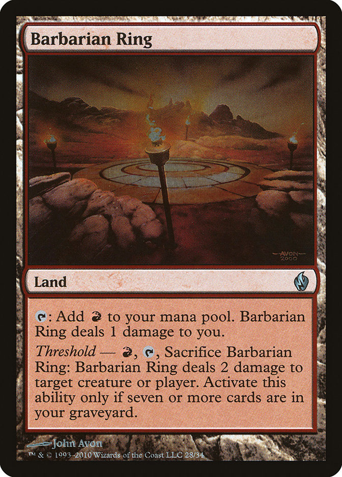 Barbarian Ring (28) [Premium Deck Series: Fire and Lightning]