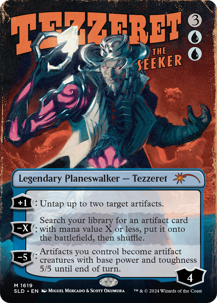 Tezzeret the Seeker (1619) (1619) [Secret Lair Drop Series]