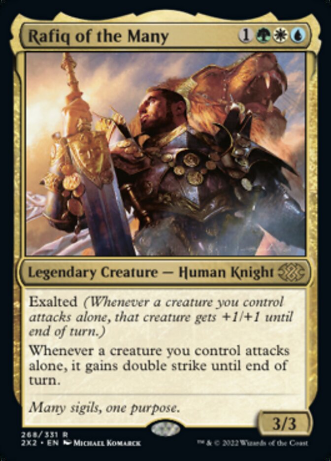 Rafiq of the Many (268) [Double Masters 2022]