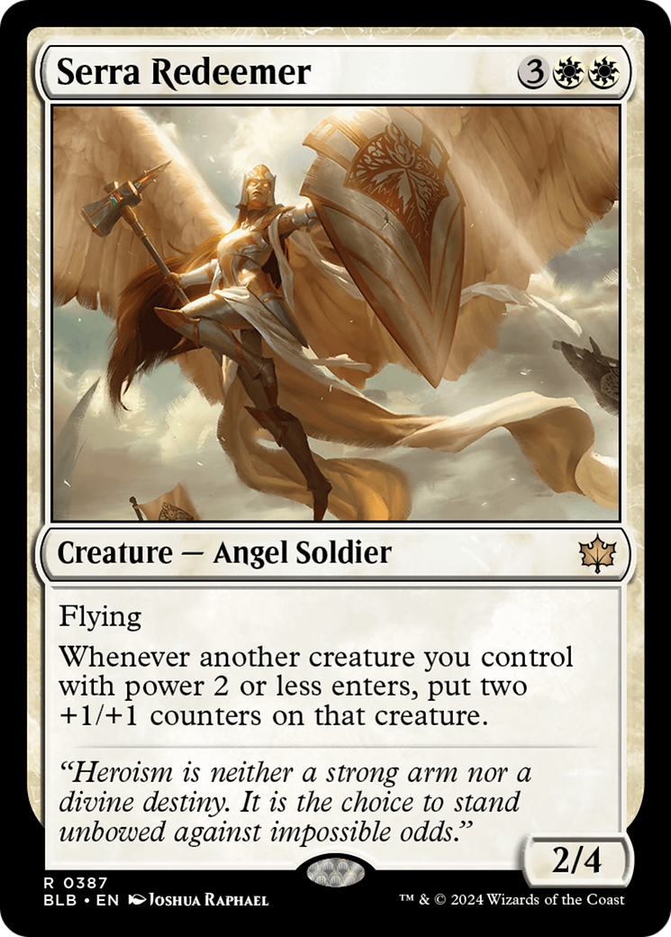Serra Redeemer (387) [Bloomburrow]