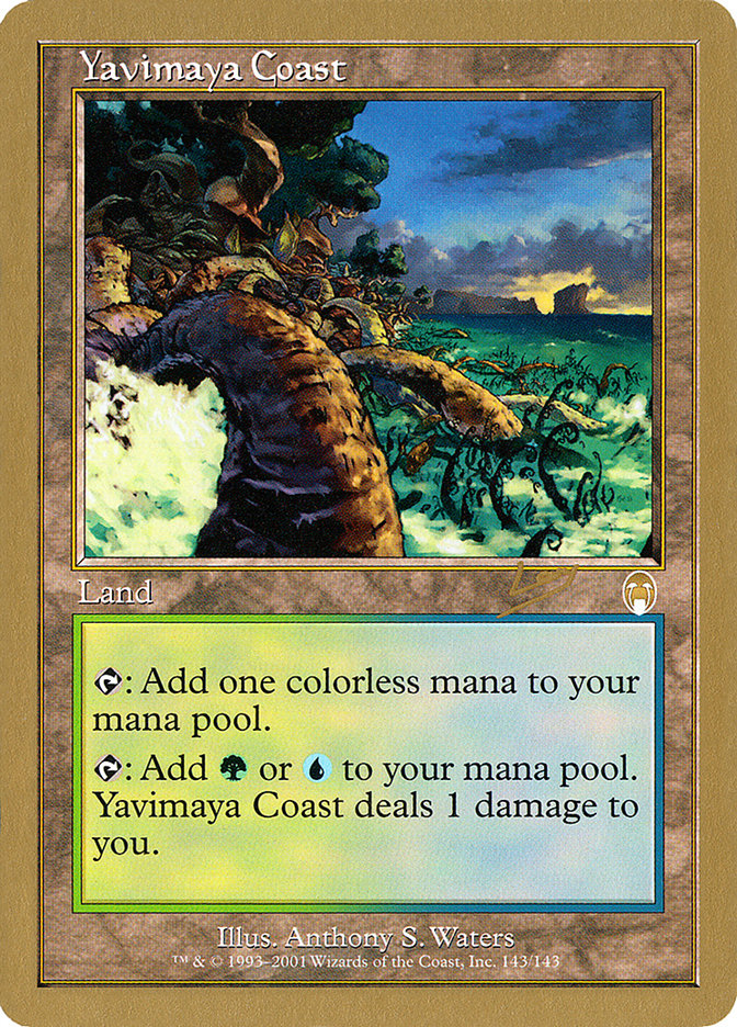 Yavimaya Coast - 2002 Raphael Levy (APC) [World Championship Decks]