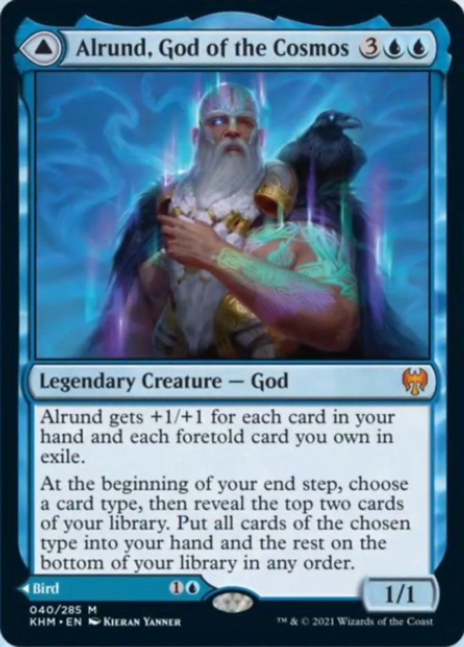 Alrund, God of the Cosmos (40) [Kaldheim]