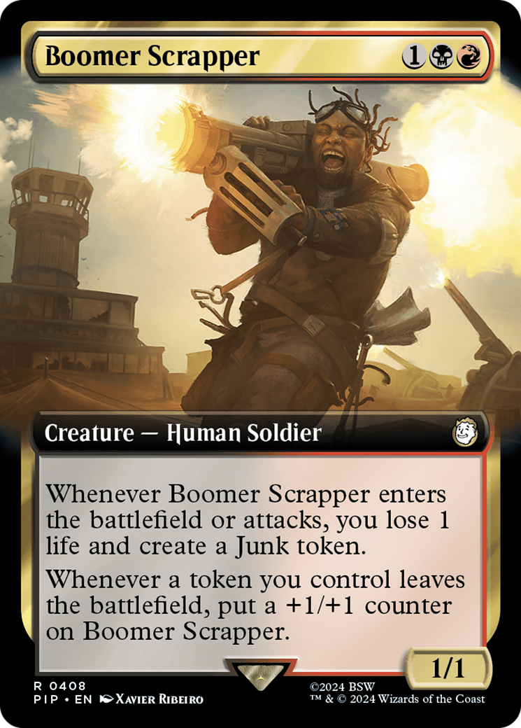 Boomer Scrapper (Extended Art) (408) [Universes Beyond: Fallout]
