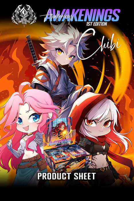 Awakenings Chibi 1st Edition Booster Packs