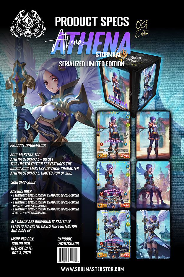 OG Edition Set Athena Stormkal Serialized