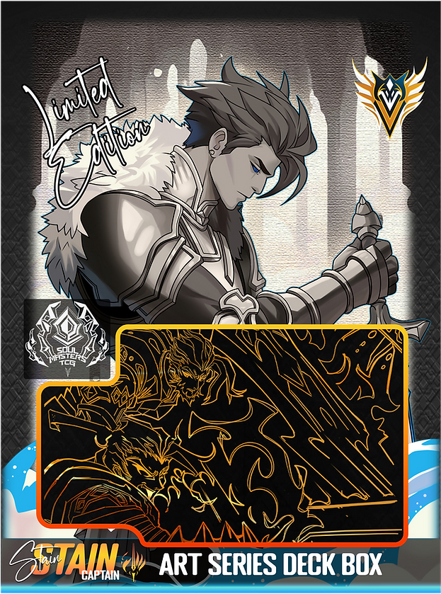 Soul Masters TCG Deck Box Captain Stain - Limited Run 200