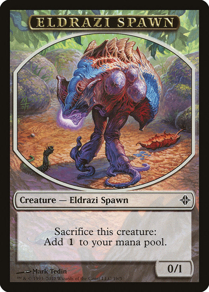 Eldrazi Spawn Token (1b) (1b) [Rise of the Eldrazi]