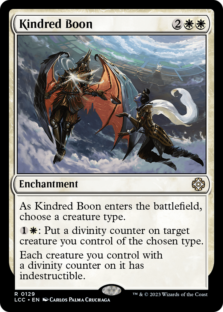 Kindred Boon (129) [Commander: The Lost Caverns of Ixalan]