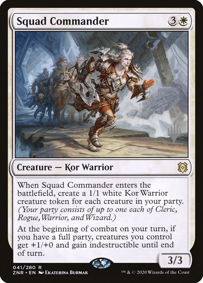 Squad Commander (41) [Promo Pack: Zendikar Rising]