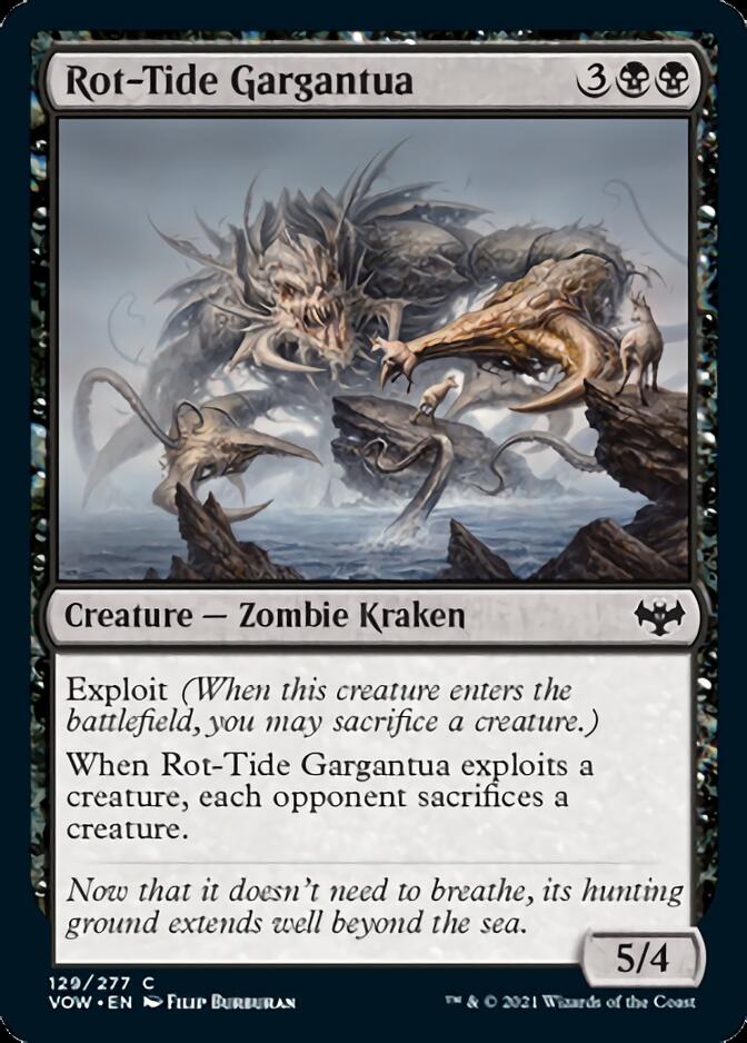 Rot-Tide Gargantua (129) [Innistrad: Crimson Vow]