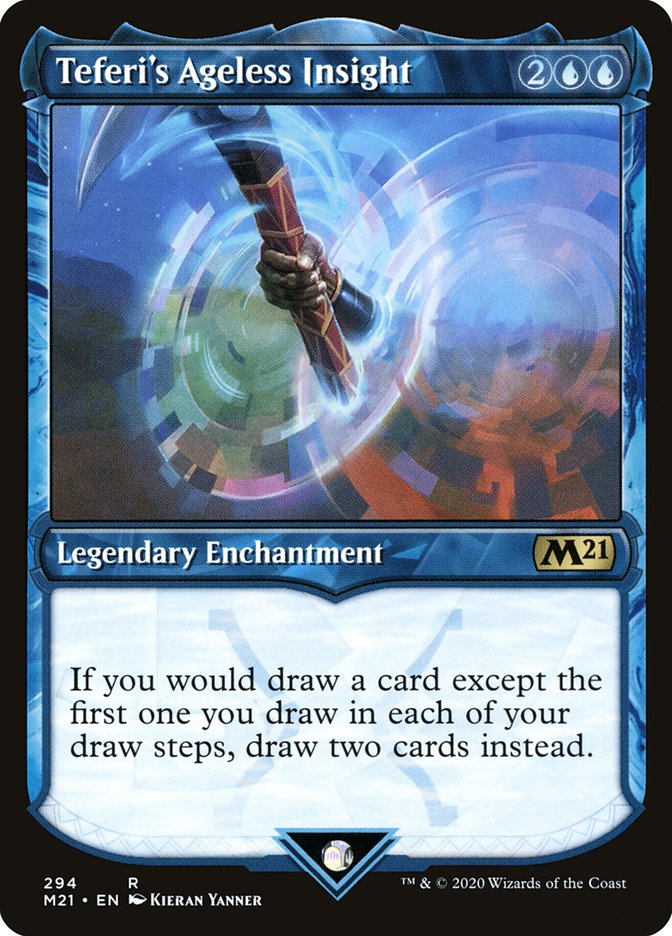 Teferi's Ageless Insight (Showcase) (294) [Core Set 2021]