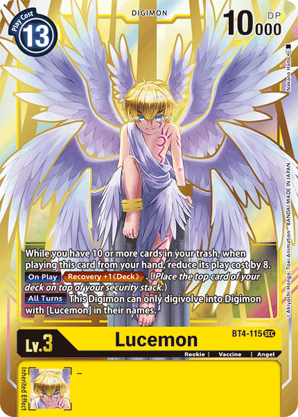 Lucemon (BT4-115 SEC) [Great Legend]