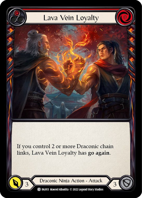 Lava Vein Loyalty (Red) (FAI015) [Blitz Deck: Uprising - Fai]