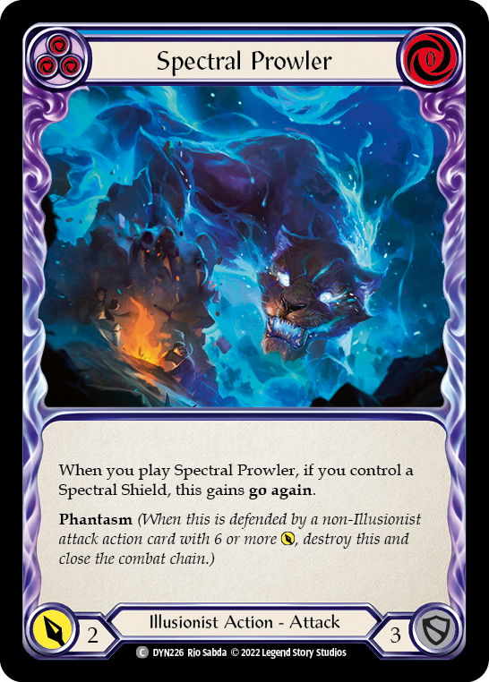 Spectral Prowler (Blue) (DYN226) [Dynasty]