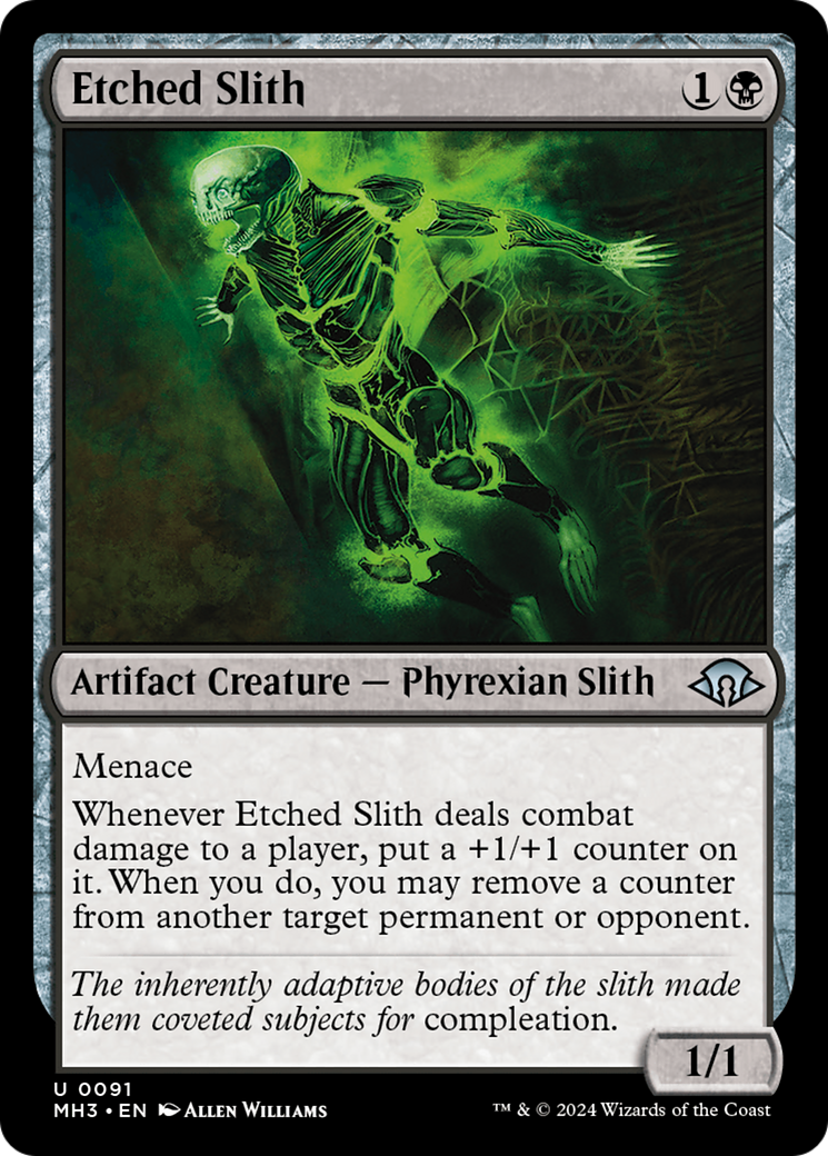 Etched Slith (91) [Modern Horizons 3]