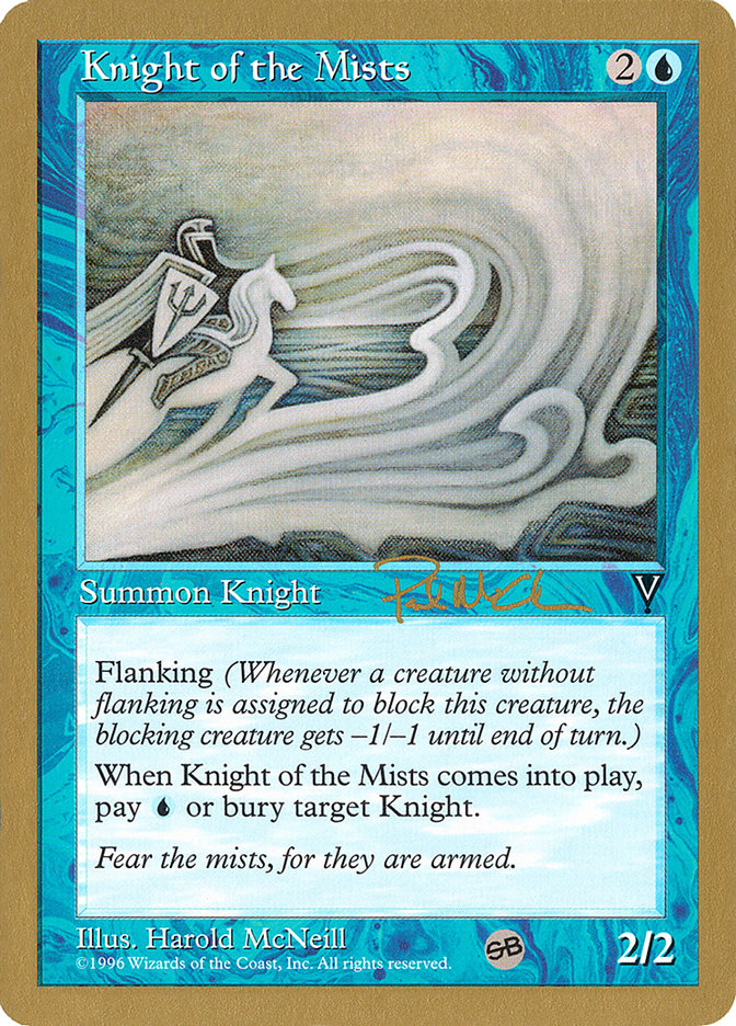 Knight of the Mists - 1997 Paul McCabe (VIS) (SB) [World Championship Decks]