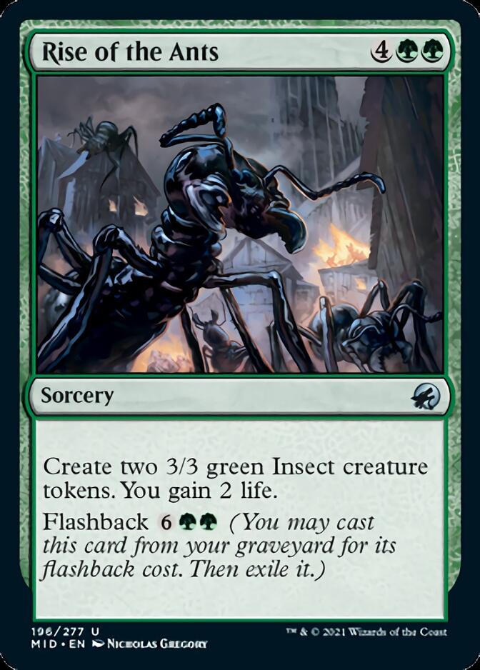 Rise of the Ants (196) [Innistrad: Midnight Hunt]