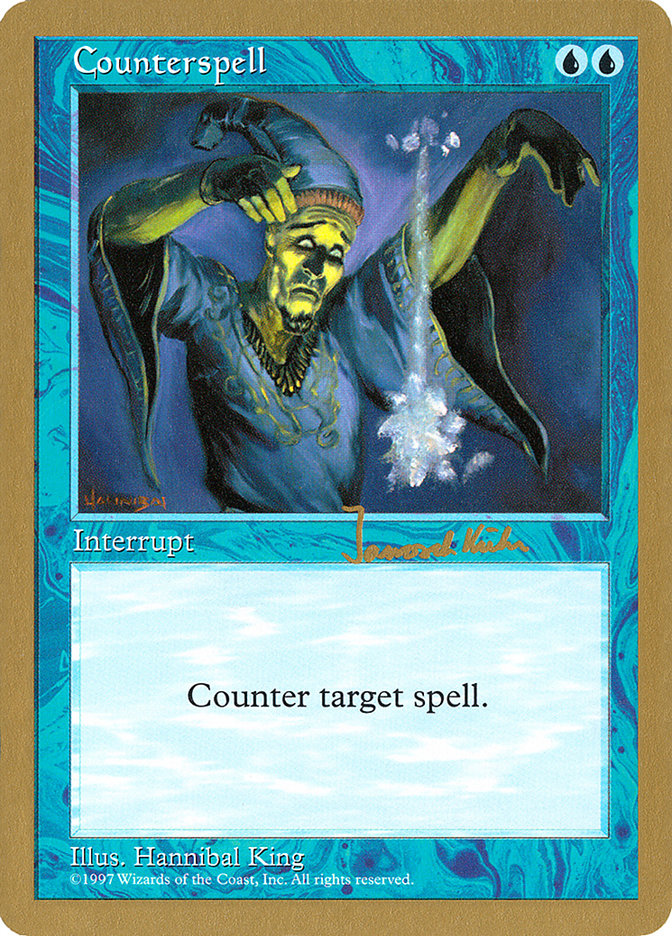 Counterspell - 1997 Janosch Kuhn (5ED) [World Championship Decks]