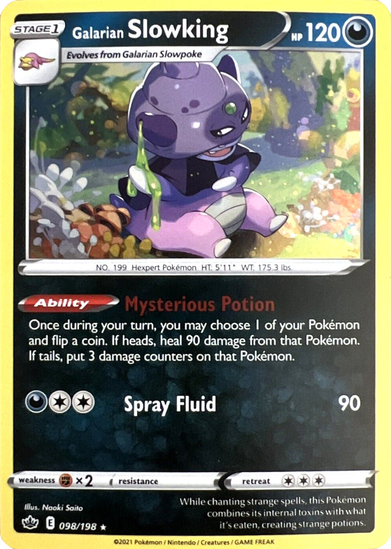 Galarian Slowking (Cosmos Holo) (098/198) [Miscellaneous Cards & Products]