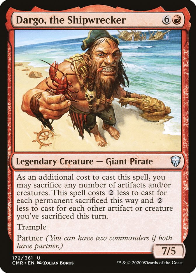 Dargo, the Shipwrecker (172) [Commander Legends]