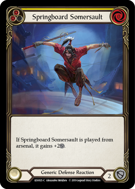 Springboard Somersault (KSU021) [Hero Deck: Katsu]