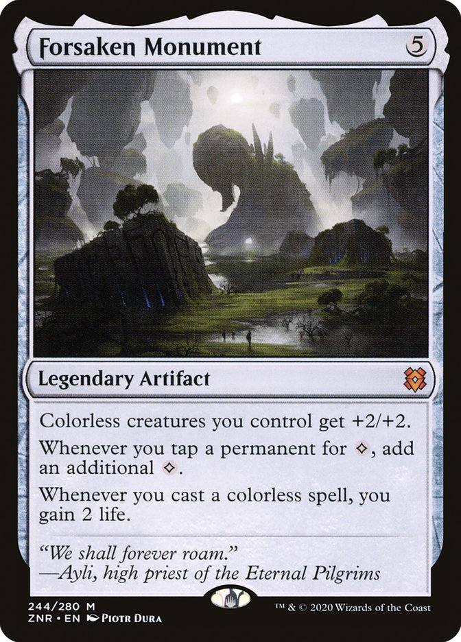 Forsaken Monument (244) [Zendikar Rising]